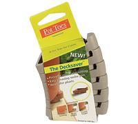 Bosmere Pot Toes, Light Gray (Pack of 6)