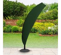 Bosmere Protector 6000 Cantilever Garden Parasol Cover Green L280Cm W80Cm Waterproof Uv Protection 6 Year Guarantee