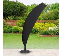 Bosmere Protector 6000 Cantilever Parasol Garden Umbrella Cover Black Waterproof Uv Protected 6 Year Guarantee L 236 Cm W 68 Cm
