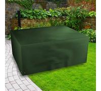 Bosmere Protector 6000 Rectangular Garden Table Cover Dark Green 130 X 79 X 71Cm Waterproof Uv Resistant 6 Year Guarantee