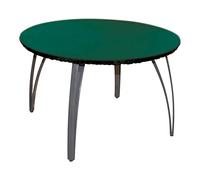 Bosmere Protector Circular Table Top Cover with Elasticated Edge, 100% Waterproof, UV Protected, Heavy Duty Fabric, D90-120cm, AP347A, Green
