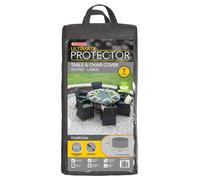 Bosmere Ultimate Protector Circular Patio Set Cover 6-8 Seat Charcoal U523C