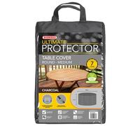 Bosmere Ultimate Protector Circular Table Cover 4-6 Seat Charcoal U545C