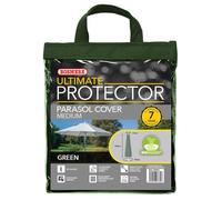Bosmere Ultimate Protector Medium Parasol Cover + Zip One Green U595G