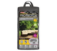 Bosmere Ultimate Protector (Modular) L Shaped Dining Cover Right Side Long Medium Charcoal UM667C