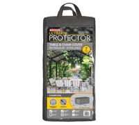 Bosmere Ultimate Protector Rectangular Patio Set Cover 8-10 Seat Charcoal U537C