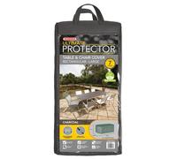 Bosmere Ultimate Protector Rectangular Patio Set Cover 8 Seat Charcoal U535C