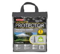 Bosmere Ultimate Zipped Parasol Cover Charcoal 190Cm