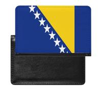 Bosnia and Herzegovina Flag Passport Holder Cover Wallet Slim Passport Protector Card Holder Travel Accessories