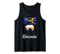 Bosnia and Herzegovina Roots Bosnian Flag Tank Top