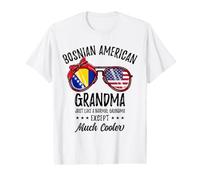 Bosnian American Grandma Bosnian Mothers Day Value Graphic T-Shirt