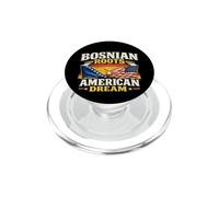 Bosnian Roots American Dream Bosnia Heritage Pride PopSockets PopGrip for MagSafe