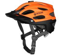 Bosoar Adult Mountain Road Bicycle MTB Helmet,Bike Helmet with Camera Mount and Detachable Visor for Men Women Youth