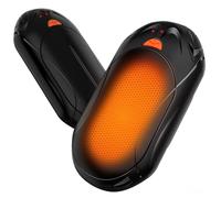 BOSONER Electric Hand Warmers Rechargeable: 2 Pack 6000mAh USB Hand Warmer Reusable Portable Pocket Heater 3 Heating Modes Rechargeable Hand Warmer - Tech Gifts for Men Women Raynauds Camping