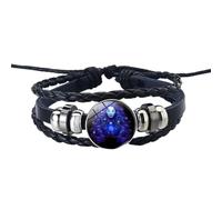 BOSONS Gleym Bracelet-Gleym Manifestation Bracelet, Zodiac Signs Spirit Bracelet, Zodiac Constellation Universe Spirit Bracelet, Zodiac Signs Bracelet Charms (Virgo)