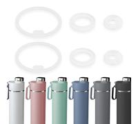 BOSORIO 2 Sets Gaskets Compatible with Ninja DW2401 Thirsti 24oz Travel Water bottle, Replacement Rubber Seal for Ninja Water Bottle Lid, Replacement Silicone Part for Ninja Travel Tumbler