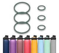 BOSORIO 3 Sets Gaskets Compatible with Camelbak Chute Mag Water Bottle 20oz 25oz 32oz 50oz (6)