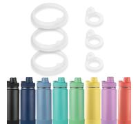 BOSORIO 3 Sets Gaskets Compatible with TAKEYA Actives 18oz 22oz 24oz 32oz 40oz Water Bottle, Replacement Rubber Seal Part for Spout Lid(Not for TAKEYA Originals)