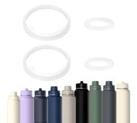 BOSORIO 4 Pack Gaskets Compatible with Hydrapeak Water Bottle with Chug Lid 26oz 32oz 40oz, Replacement Rubber Seal Part for Chug Lid, Leak Proof