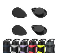 BOSORIO 4 Pack Stoppers Compatible with Under Armour Playmaker Sport Jug 64oz Water Bottle with Handle, Top Lid Replacement Seals Part, Bottle Cap Mouth Plug Accessories(Not for The 32oz Jug)