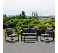Bosque Outdoor Furniture Set - Sofa, 2 X Chairs + Table
