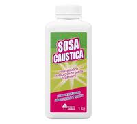 Bosque Verde Caustic Soda Drain Opener, 1 kg Bottle, Gel Form, Liquid, Pack of 3