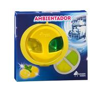 Bosque Verde Dishwasher Air Freshener, Lemon Scent, Tablet Form, 120 Count, 3 Packs, Anti-limescale