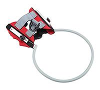 BOSREROY Anti-Collision Halo for Blind Dogs with Red Vest, 8.7 in, Walking Loop Harness, Adjustable, Sbr Foam, Fits 4-10 Kg Pets