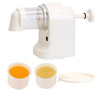 BOSREROY Cordless Shaved Ice Maker, Portable Ice Crusher for Home, Includes Molds Tray, 7.1 x 11.4 x 5.1 in