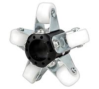 Bosreroy Endoscope Camera Protective Cover with Guide Wheels, 23 Mm Aperture, 5-Wheel Support, Compatible with 100 Mm+ Pipes, 0.9 in