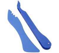 Bosreroy Hand Foiler, 2 Pcs Stained Glass Copper Foiling Tool, for 7/32 Inch Foil Tape, with Specific Curvature & Serrated Structure