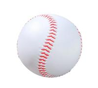 BOSREROY Hard Baseballs for Practice and Training, Official 9 inch / 23 cm Size, Synthetic Leather, Red Stitching, Baseball for Young Players, Youth, Beginners