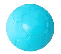 BOSREROY Soccer Ball for Training and Match Play, No Pump Design for Youngsters and Adults, Light Blue, 8.2 Inch (20.7 cm), Stable Flight Path, Puncture-Proof Build