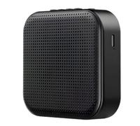 BOSREROY Voice Amplifier for Teachers, Portable Mini Megaphone Speaker with Wired Headset Microphone, Wireless 5.0, USB and TF Card Playback, 1200 mAh Battery, 3.3 x 3.3 x 1.1 in / 8.5 x 8.5 x 2.9 cm