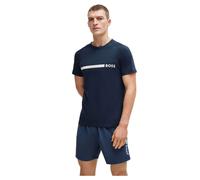 Boss 10249533 Slim Fit Short Sleeve T-shirt Blue S Men