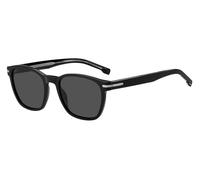 Boss Men's Su UV Protection Square Sunglasses One Size Black
