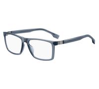 BOSS 1701/G Asian Fit Men's Glasses, Blue, Size 57