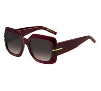 BOSS 1730/S LHF/HA Womenâs Sunglasses Burgundy Size 54