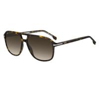 BOSS 1751/S 086/HA Men's Sunglasses Tortoiseshell Size 57