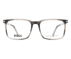 BOSS 1753/G Asian Fit Men's Glasses, Black, Size 55