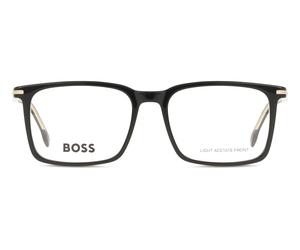 BOSS 1753/G Asian Fit Men's Glasses, Black, Size 55