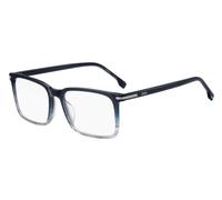 BOSS 1753/G Asian Fit Men's Glasses, Blue, Size 55