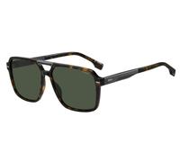 BOSS 1766/S Polarized 086/UC Men's Sunglasses Tortoiseshell Size 59