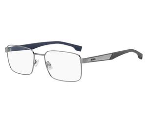 BOSS 1769 Men's Glasses, Silver, Size 56