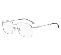 BOSS 1772/G Asian Fit Men's Glasses, Silver, Size 57