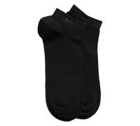 Boss 2 Pack Essential Mens Socks in Black Fabric - Size UK 6-8