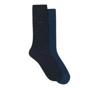 BOSS 2-Pack Mini Dot Socks, Dark Blue - Medium/Large