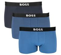 BOSS 3-Pack BOSS ONE Boxer Trunks, Blues - Large
