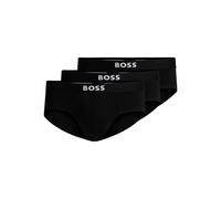 BOSS 3-Pack BOSS ONE Briefs, Black - Small