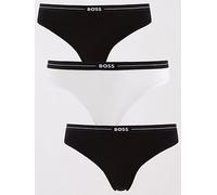 BOSS 3 Pack Brief, Open White, Size Xxl, Women Open White